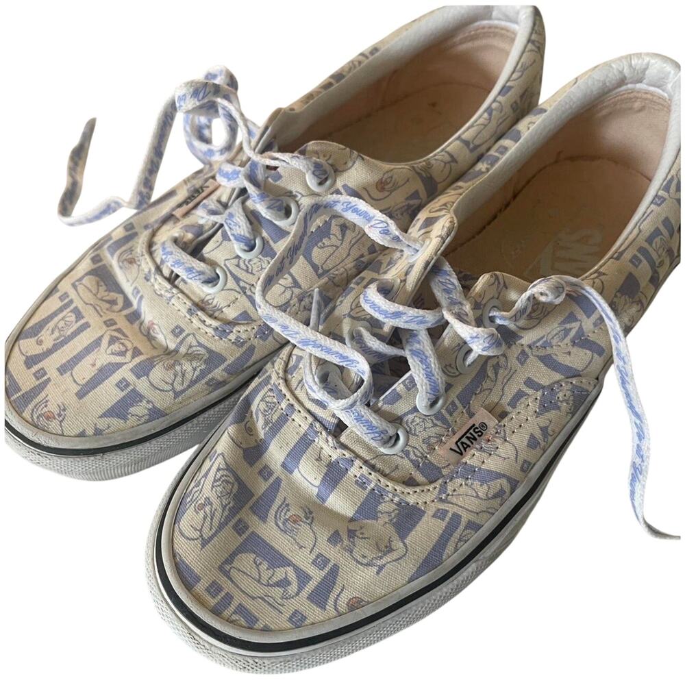 VANS Era Save Da Boobies Breast Cancer Awareness Shoes 7.5 Women